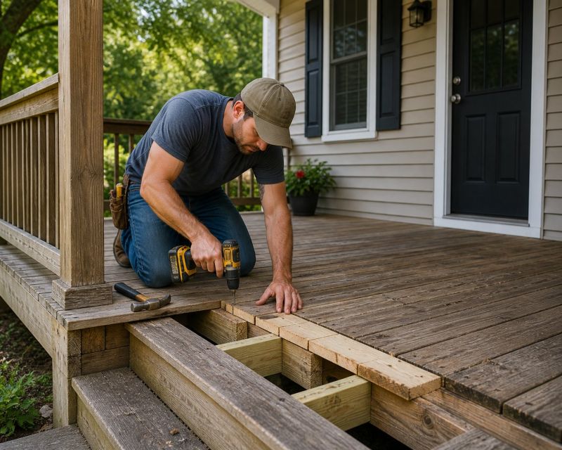 Deck Spindle Repair in Redmond, WA